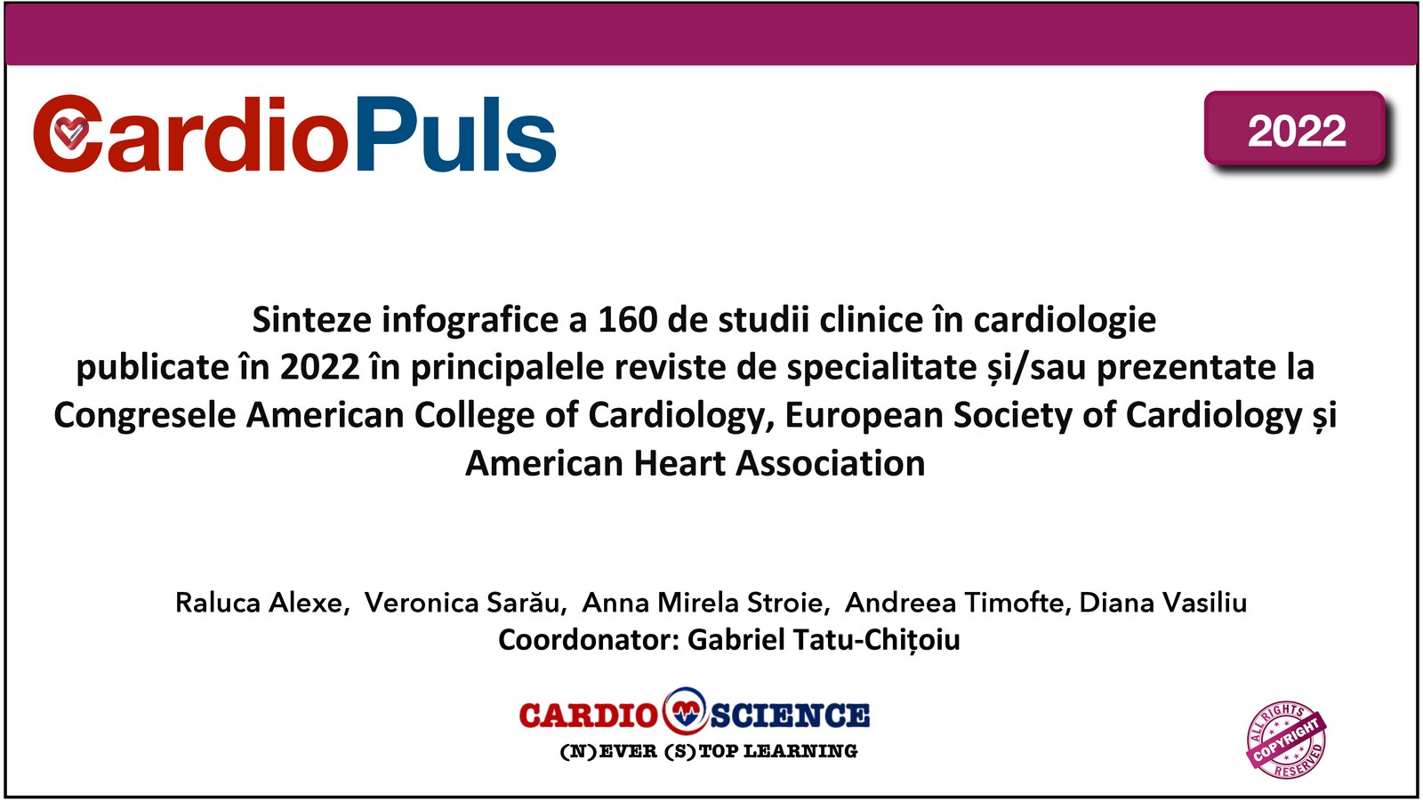 Infografice CardioPuls 2022 – prima pagină
